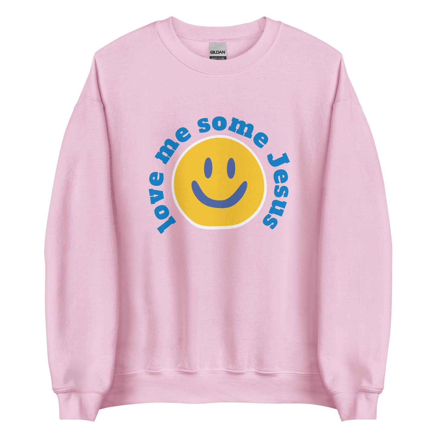 Pink Love Me Some Jesus Unisex Sweatshirt