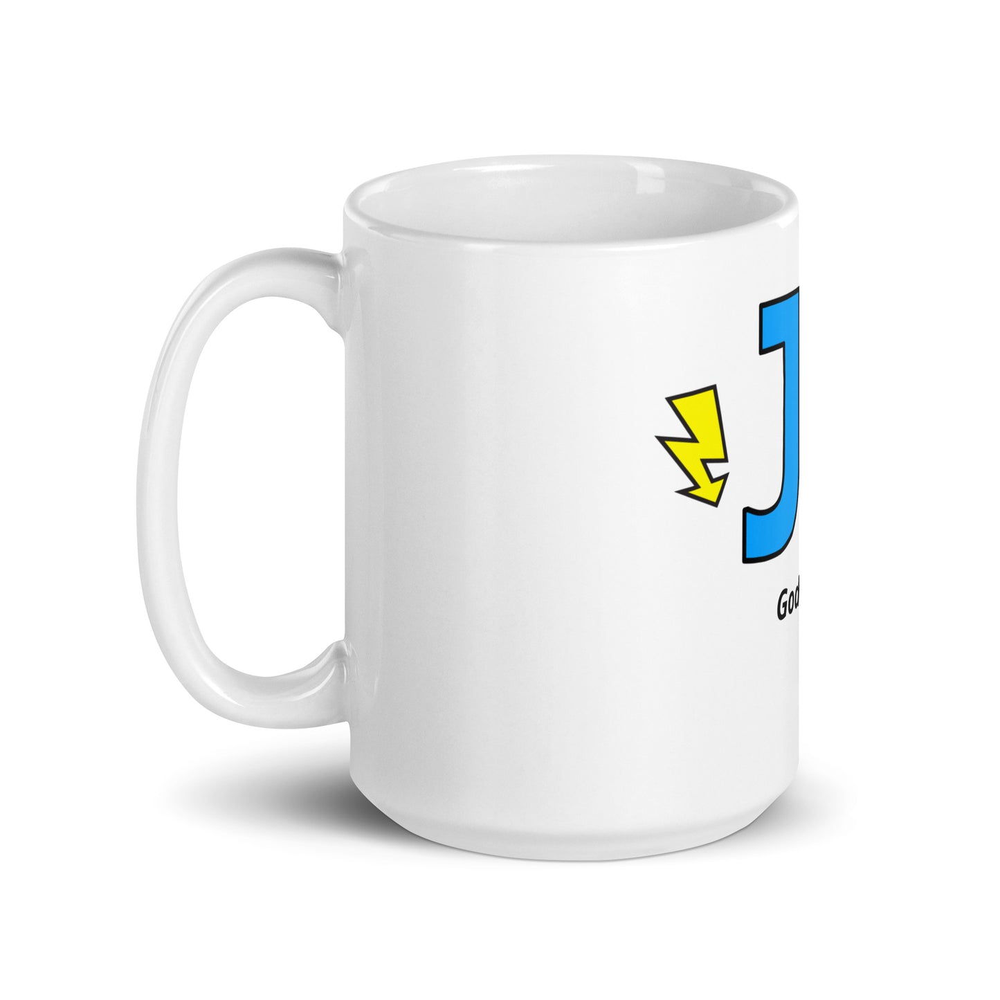 Jesus Christ White glossy mug